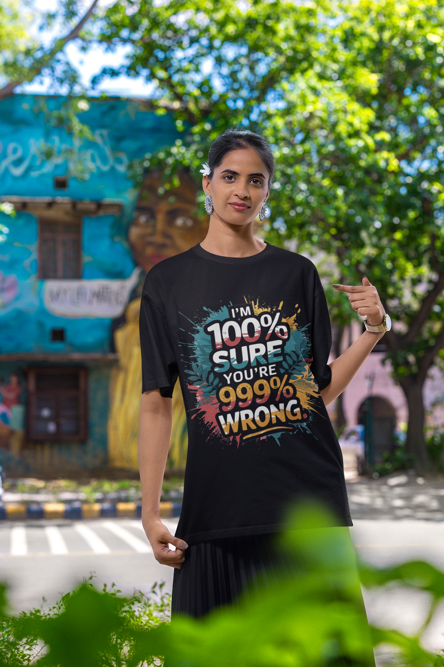 BlackBuck Unisex 999% Wrong Tee