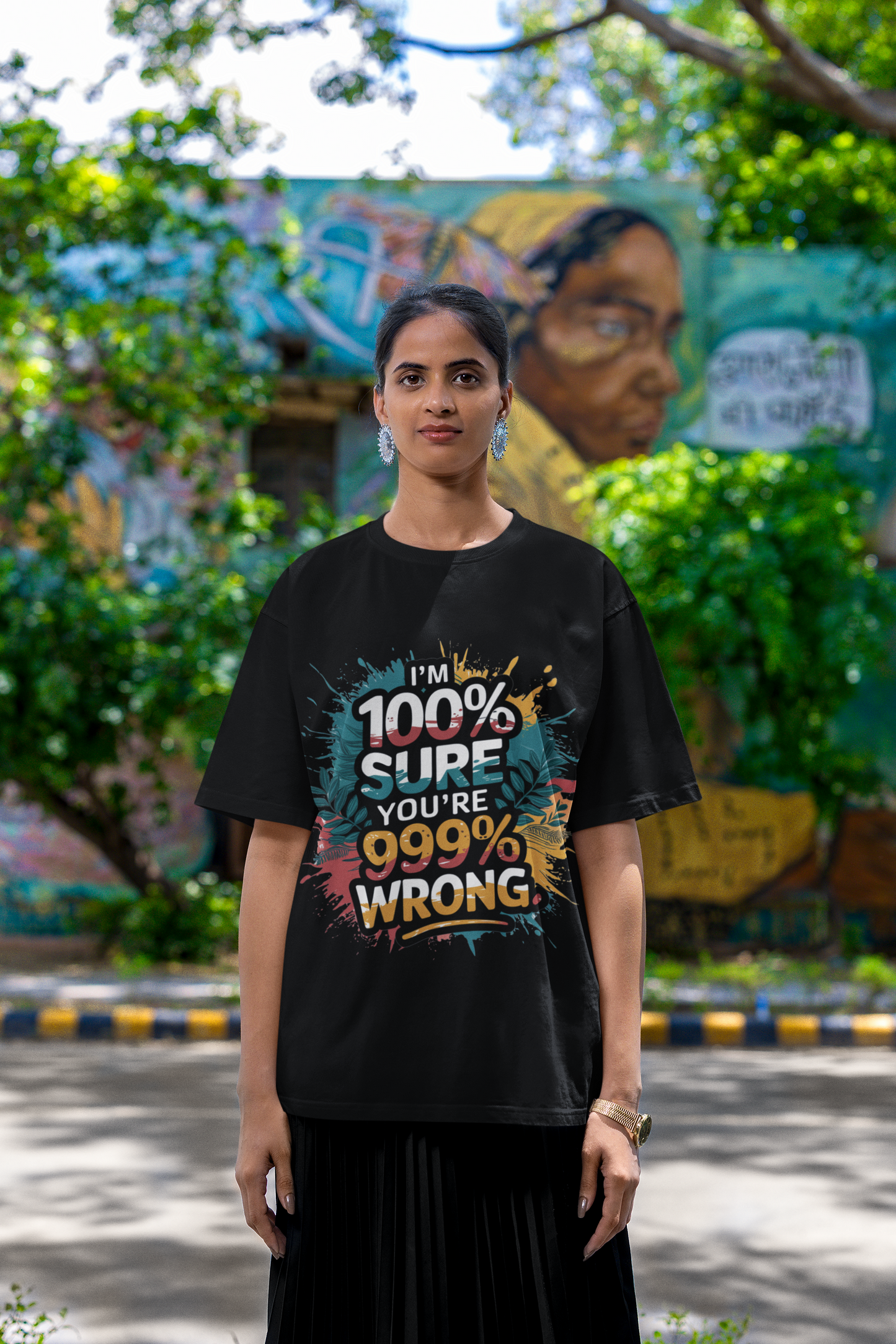 BlackBuck Unisex 999% Wrong Tee