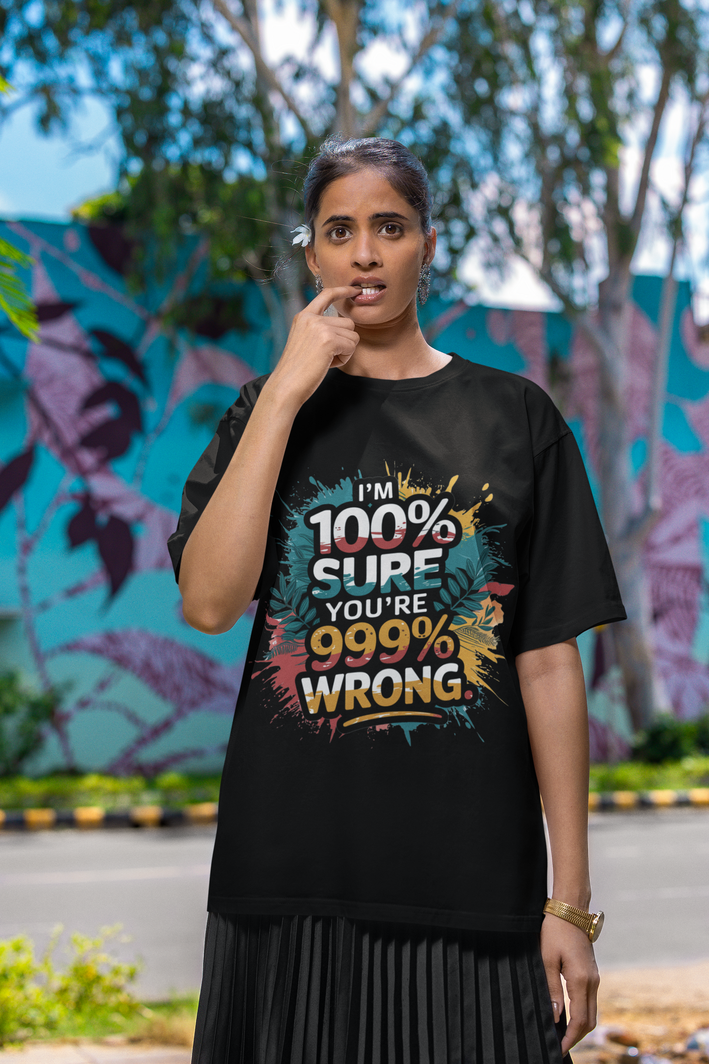 BlackBuck Unisex 999% Wrong Tee